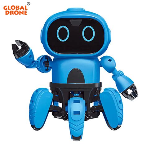 global drone gw sx rc robot toy  boys children gesture control robot