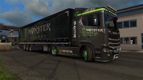 dad works   monster energy shipping company