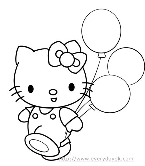 kitty printable face coloring home