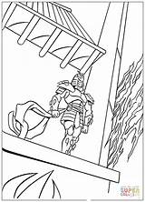 Shredder Coloring Ninja Turtles Pages Tmnt Mutant Teenage Cartoons Template Splinter Colorator sketch template