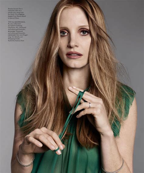 Jessica Chastain Elle Us Magazine Women In Hollywood