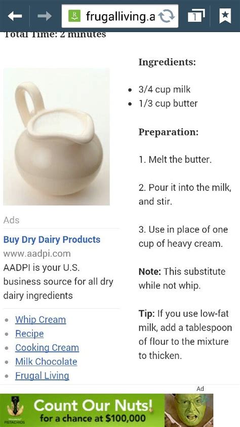 heavy cream substitute cooking substitutions food substitutions