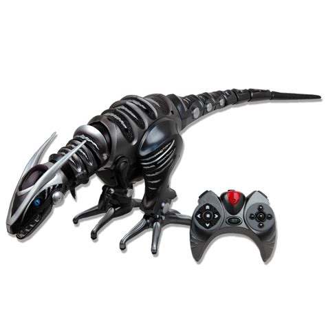 wowwee roboraptor toy metallic black  inches brand   shipping ebay