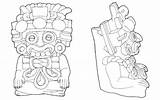 Zapotecas Tlaloc Vasijas Teotihuacan Tláloc Clic Resolución sketch template
