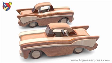 wood toy plans classic cars  chevy youtube