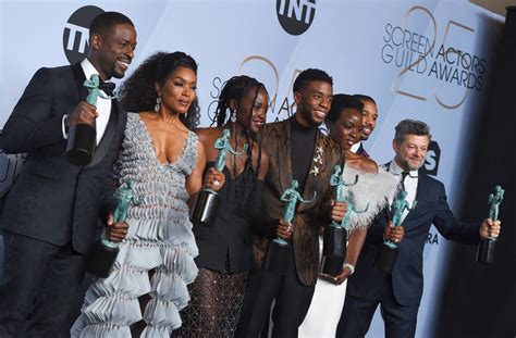 sag awards 2019 full list of winners as black panther triumphs and
