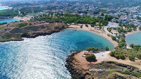 agioi apostoloi beach  chania crete  aerial video  unique productions youtube