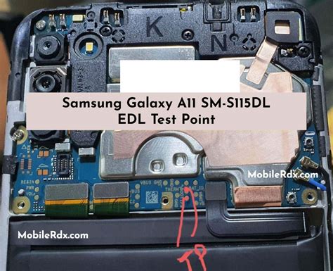 samsung  afu  isp pinout test point edl