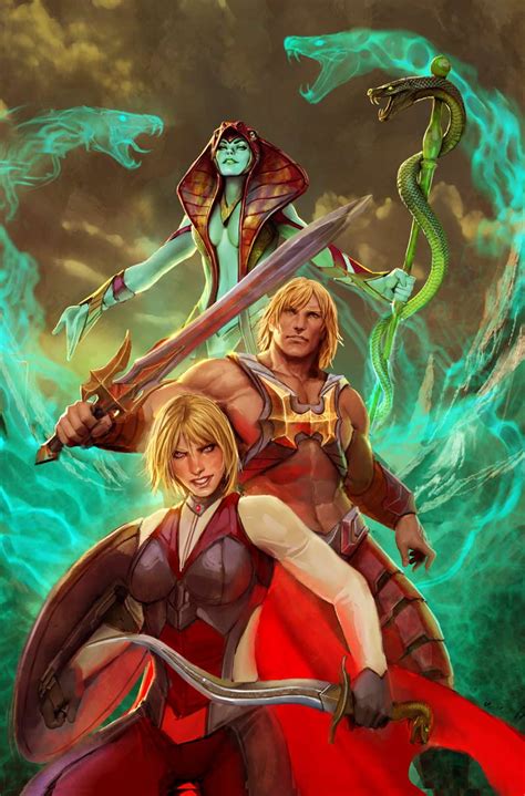 He Man And The Masters Of The Universe Cover By Nebezial