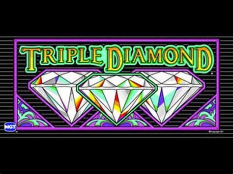 triple diamond slot machine full game review  demo