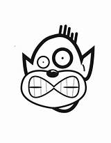 Coloring Pages Funny Faces Face Printable Silly Popular Library Clip Coloringhome sketch template