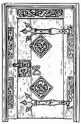 Door Clipart Coloring Ancient Big Webstockreview sketch template