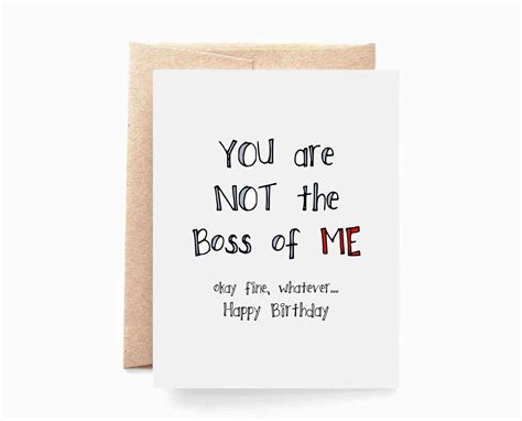 funny birthday card messages  boss birthdaybuzz