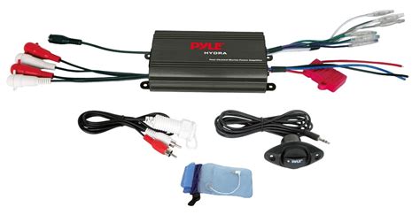 pyle  channel  watt waterproof micro marine amplifier plmrmpb walmartcom