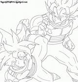 Coloring Gohan Pages Super Saiyan Goku Dragon Ball Lt Training Deviantart Comments Coloringhome Library Clipart sketch template
