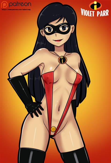 violet parr by saberrung hentai foundry