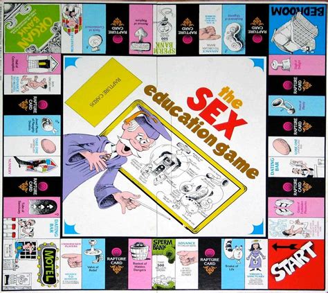 sex ed game board flashbak