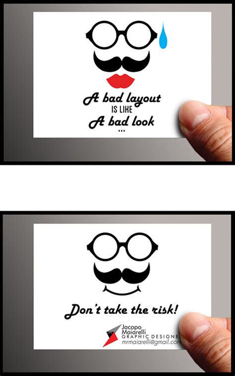 funny business cards  behance