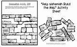 Nehemiah Jerusalem Builds Lessons Rebuilding Lesson Nehemia Daniellesplace Nehe Basteln Object Journaling Starklx Kindergottesdienst sketch template