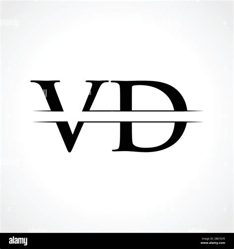 vd logo  res stock photography  images alamy