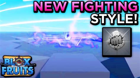 fighting style  blox fruits update  youtube