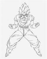 Vegito Coloring Pages Blue Drawing Nicepng sketch template