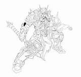 Paladin Warcraft Designlooter sketch template