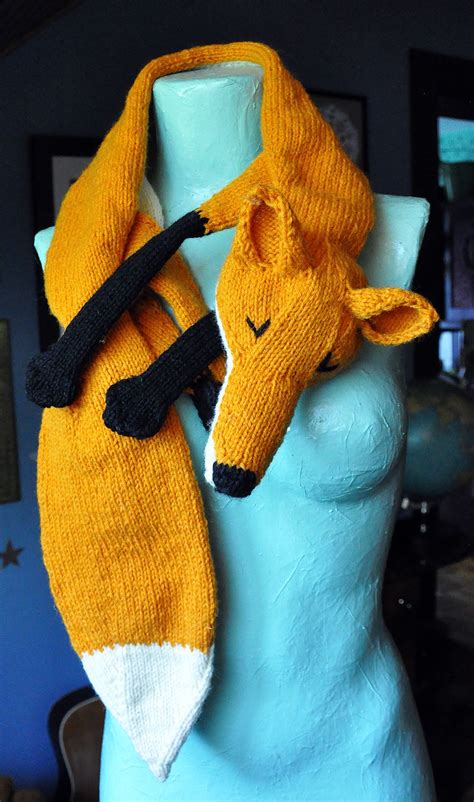 Knitted Fox