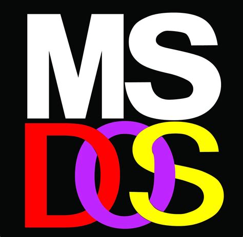 ms dos   os software  application full version