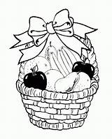 Basket Fruit Coloring Drawing Kids Fruits Pages Sketch Thanksgiving Easy Colouring Printable Drawings Draw Getdrawings Paintingvalley Decorate Ribbon Popular Comments sketch template