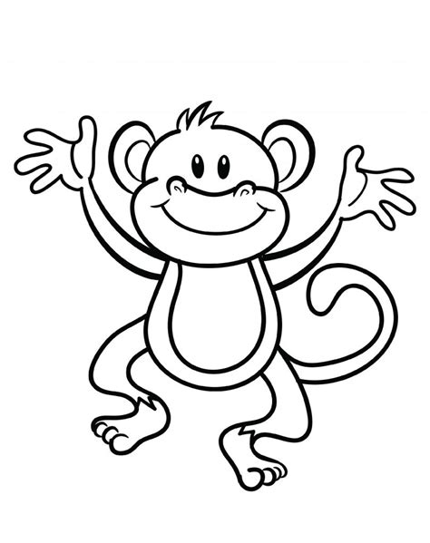 monkey coloring pages  coloring