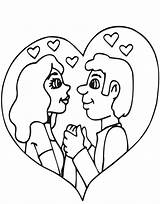 Coloring Couple Pages Couples Colouring Cute Color Popular Cartoons Boy Valentine Cartoon Valentines Coloringhome sketch template