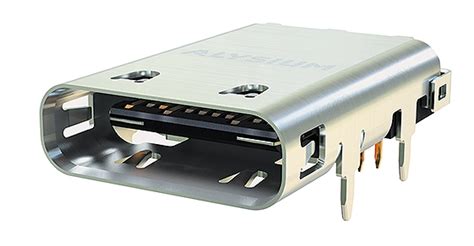 future  arrived robust usb type  receptacles alysium tech