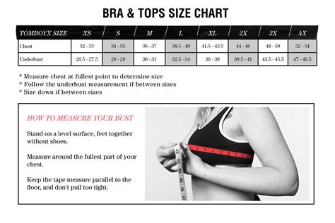 bra size chart   measure bra size tommy john  center images   finder