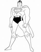 Superman Superheld Sketsa Mewarnai sketch template