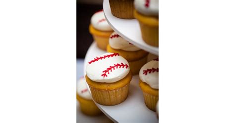 Baseball Cupcakes Baseball Wedding Ideas Popsugar Love