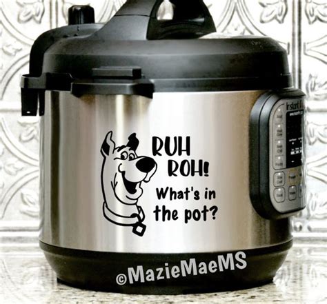 whats in the pot scooby doo instant pot decals instant pot tattoo instant pot decal funny