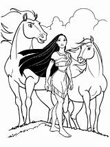 Pocahontas Disney Ausmalbilder Prinzessin Spirit Pferde Coole Malvorlage Bebe Pinnwand Auswählen sketch template