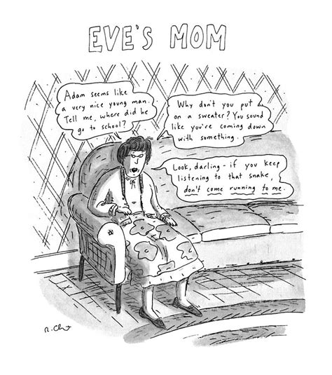 Eves Mom Drawing By Roz Chast Fine Art America