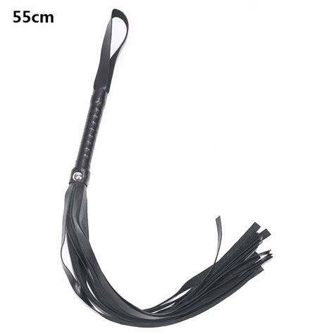 Hook Pu Leather Spanking Whip Butt Paddle Slapping Bdsm Sex Riding Crop