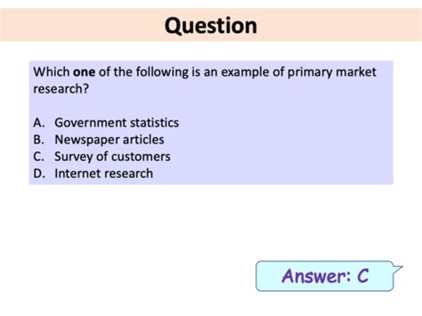 market research gcse   business teaching resources