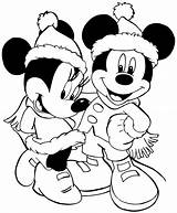 Mickey Christmas Mouse Drawing Drawings Coloring Pages Paintingvalley sketch template