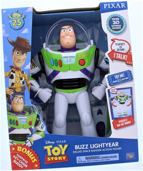 Disney Pixar Toy Story Buzz Lightyear Talking Action Figure – Brickseek