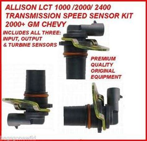 allison lct    transmission speed sensors original equipment  piece kitby rostra