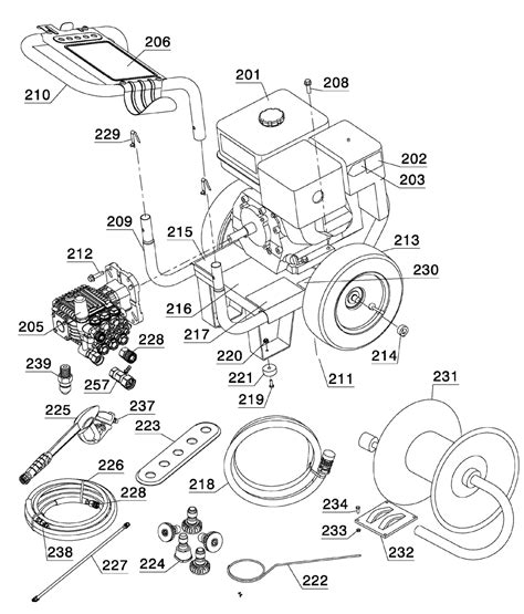buy dewalt dp type  pressure washers replacement tool parts dewalt dp type  diagram