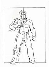 Coloring Green Pages Lantern Justice League Draymond Cool Template sketch template