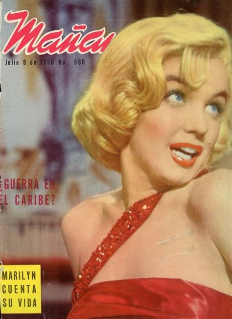 Manana July 9th 1960 Magazine From Mexico Front Cover Photo Of