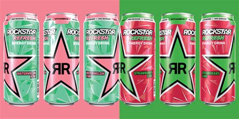 rockstar energy launches   sugar  flavours strawberry