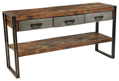 sofa table  drawers hoot judkins furniture san