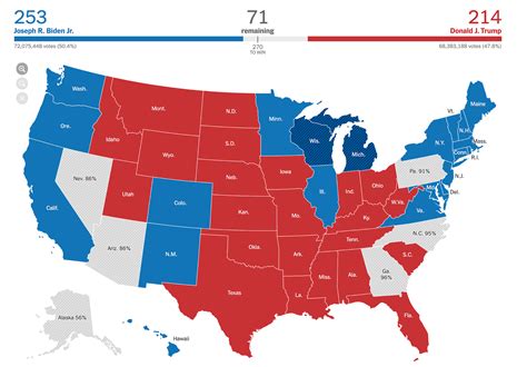 How To Read U S Election Maps As Votes Are Being Counted